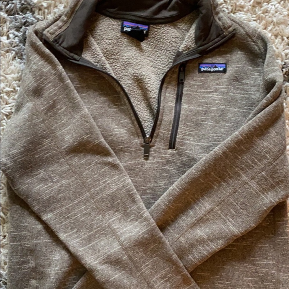 Men’s brown Patagonia pullover